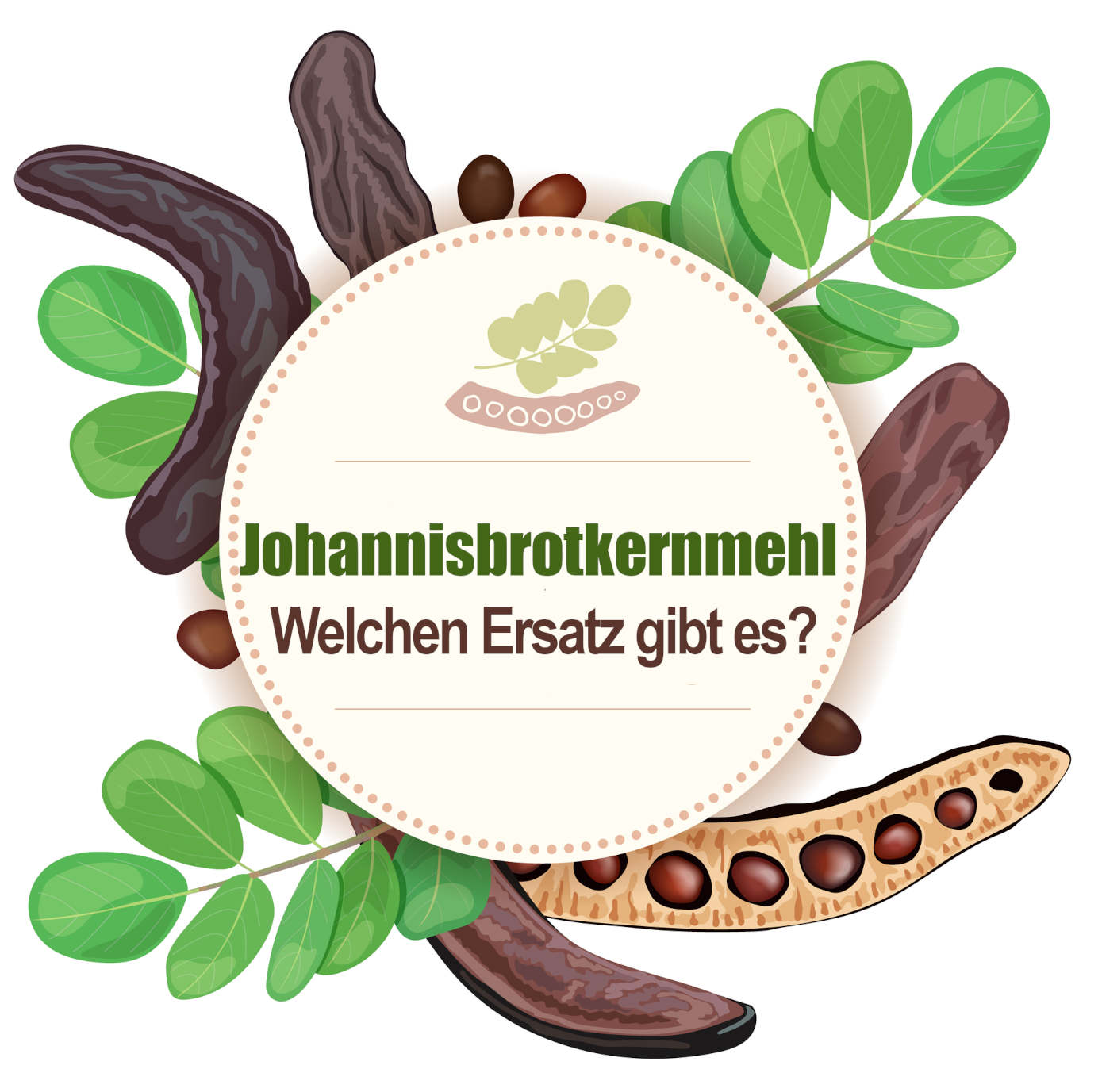 Alternative Johannisbrotkernmehl