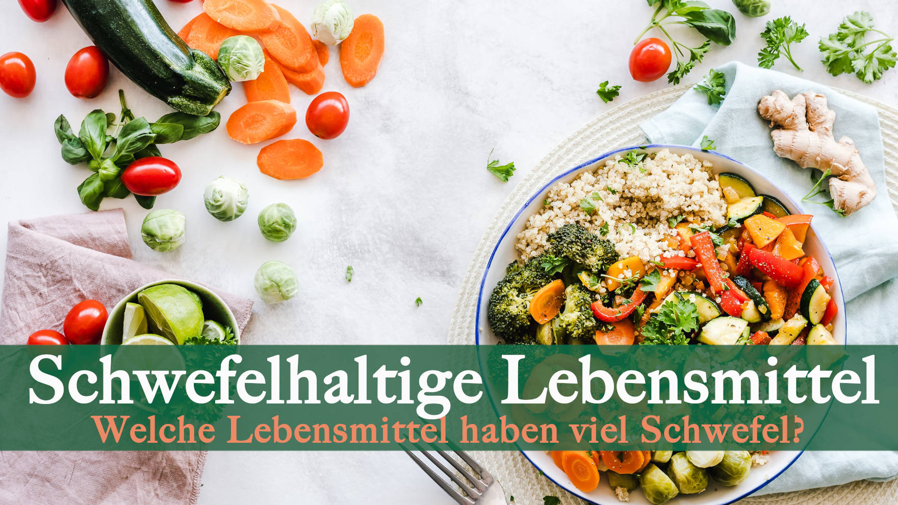 Schwefelhaltige Lebensmittel