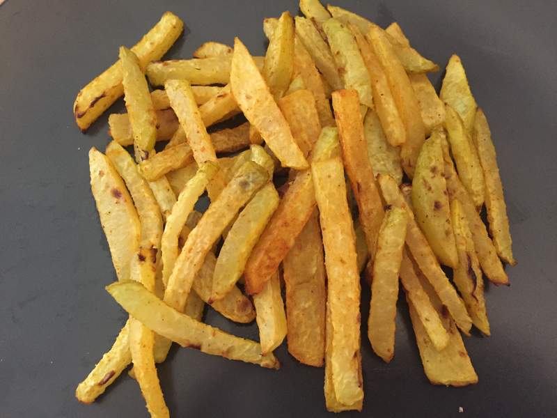 Kohlrabi Pommes