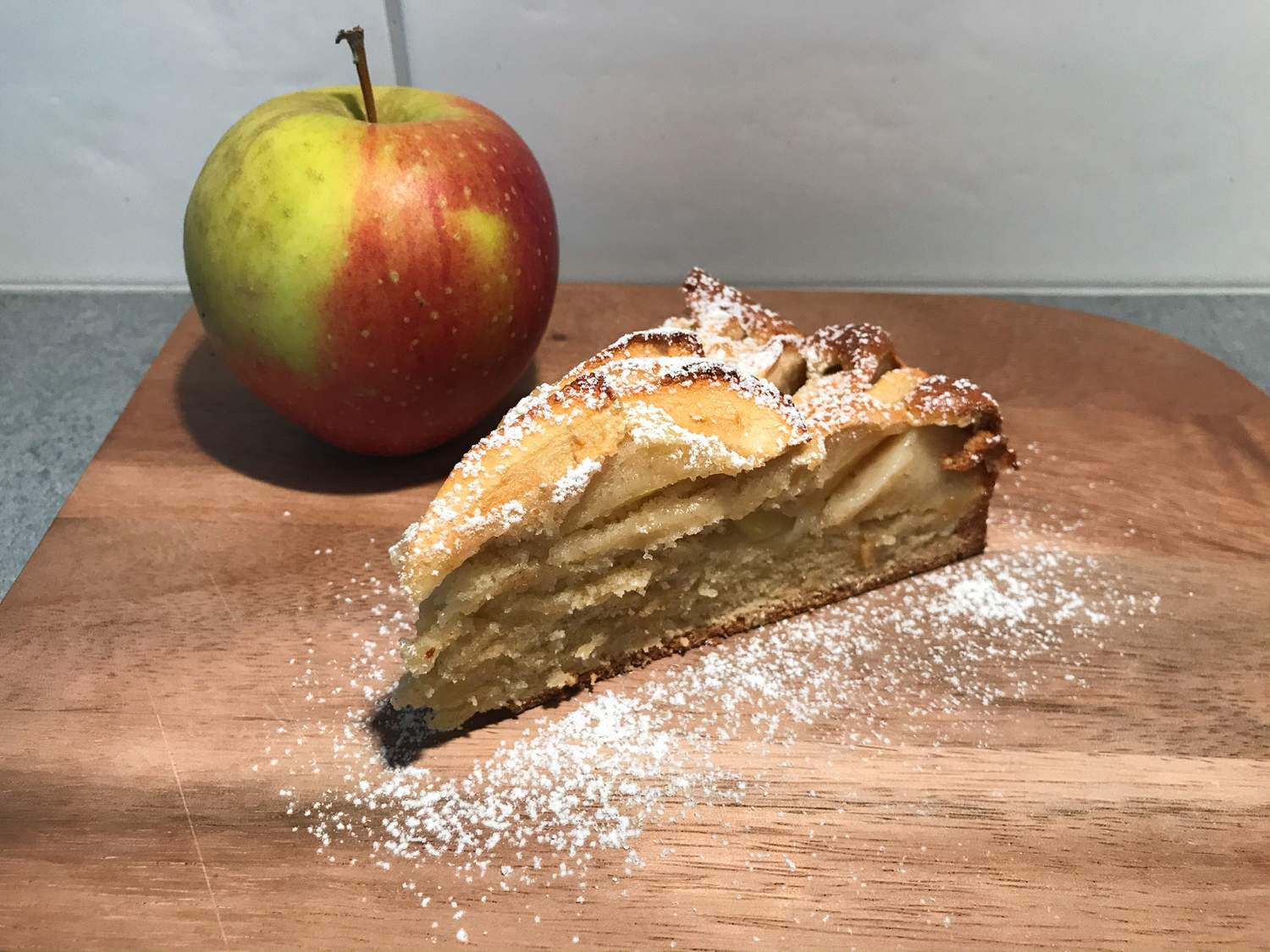 Apfelkuchen ohne Ei Bild