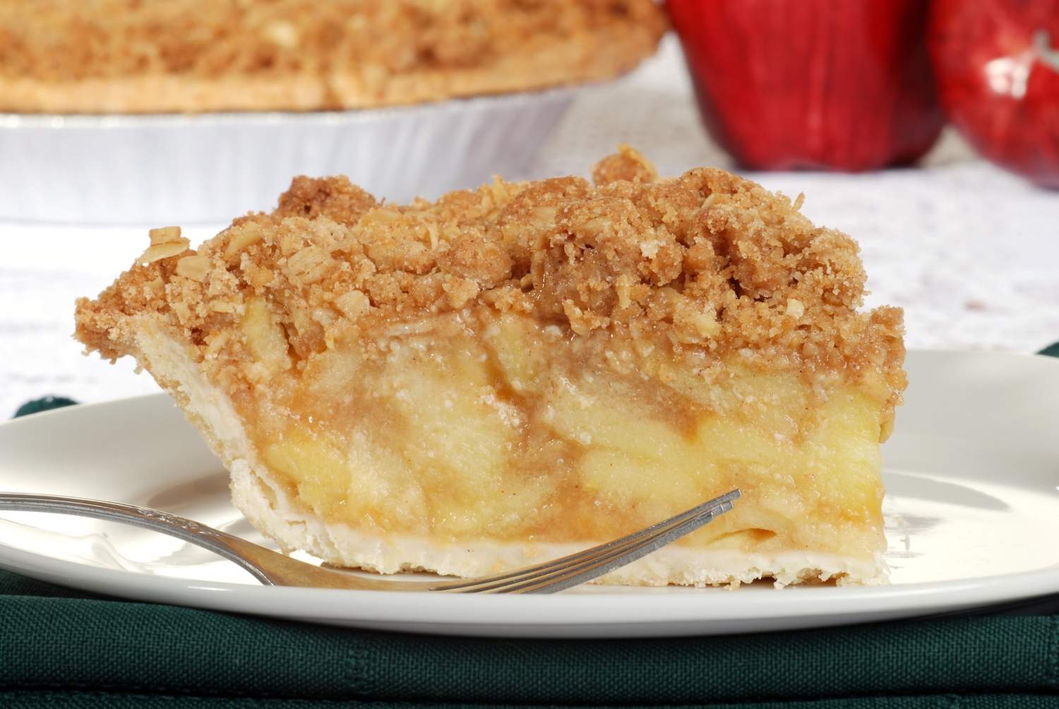 Glutenfreier Apfel-Streusel-Kuchen in der Springform Bild