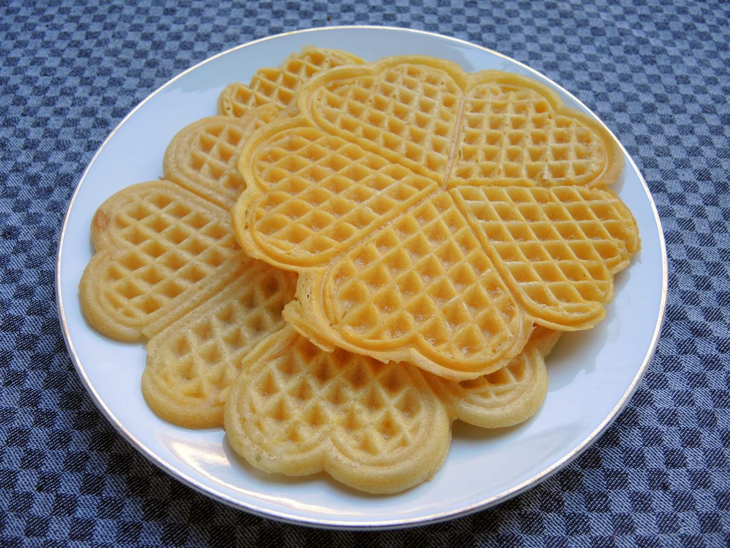 Vegane Maiswaffeln aus dem Waffeleisen Bild