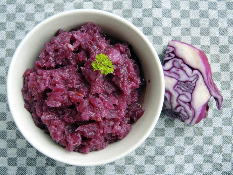 Rotkohl selber machen