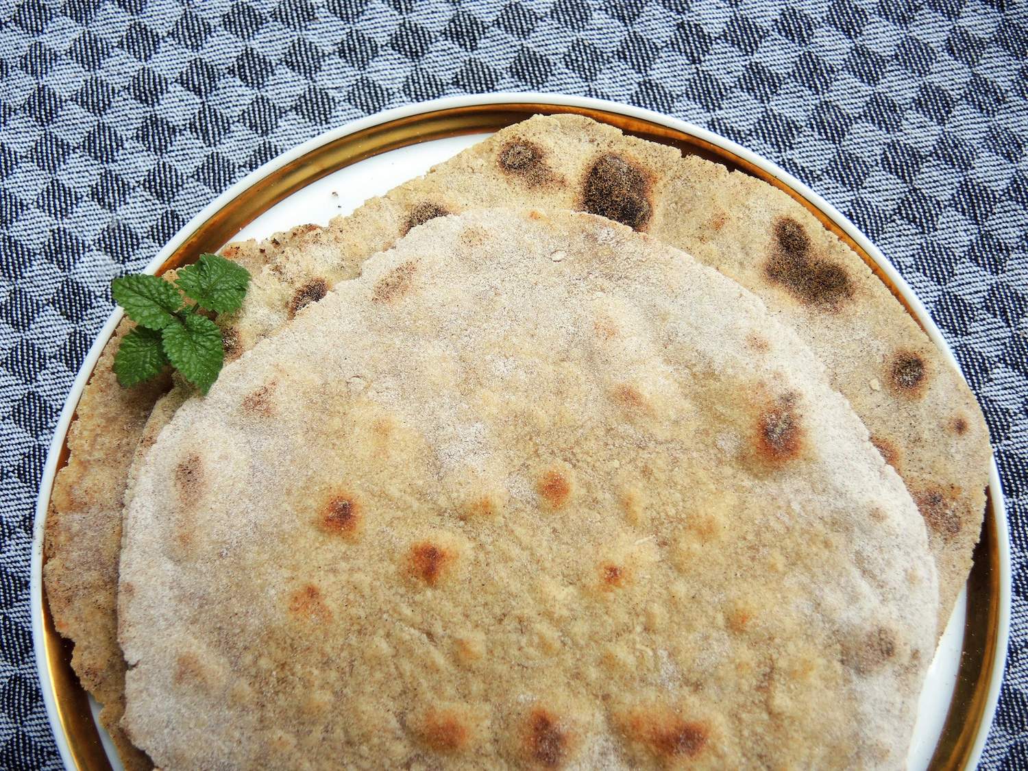 Chapati glutenfrei (indisches Fladenbrot) Bild