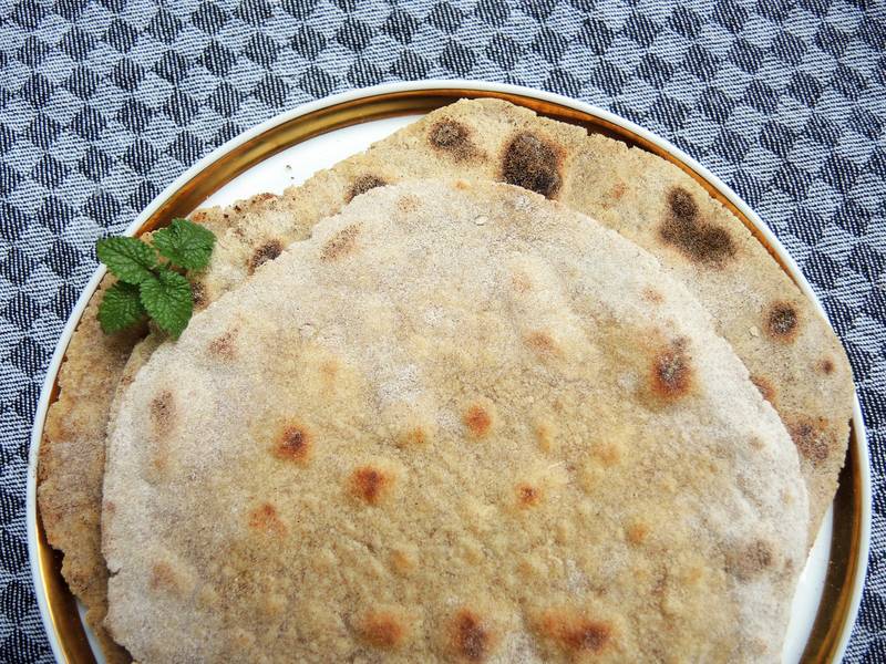 Chapati glutenfrei (indisches Fladenbrot)