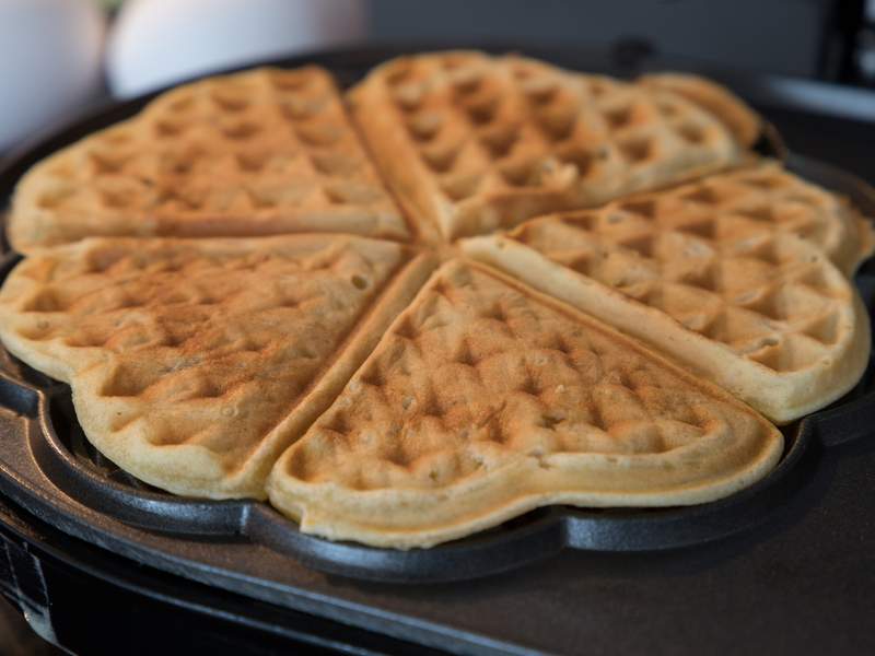 Fructosefreie Waffeln
