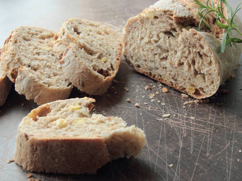 Pastinaken-Hirse-Brötchen