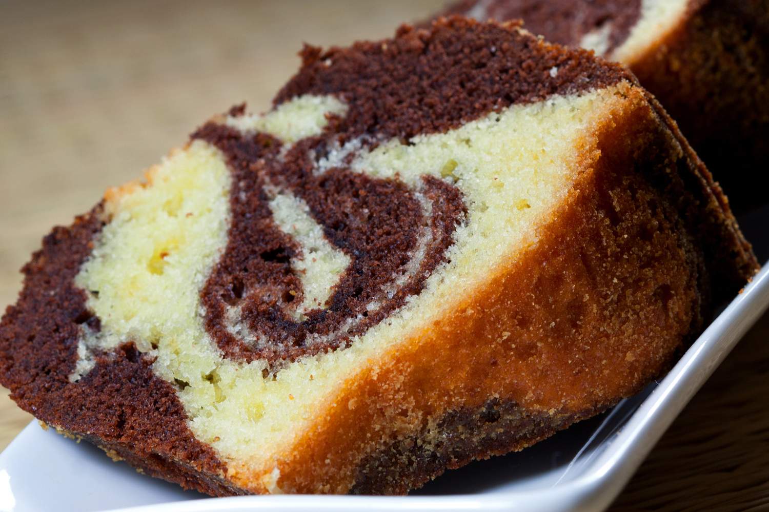 Marmorkuchen ohne Ei Bild
