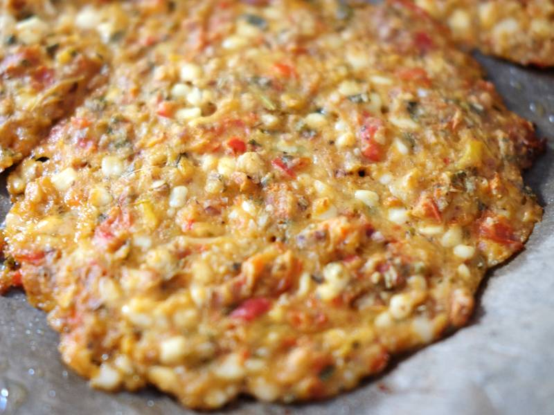 Hüttenkäse-Taler aus dem Ofen