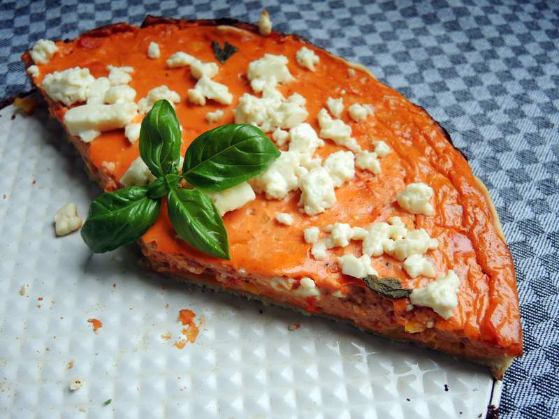 Paprika-Quiche