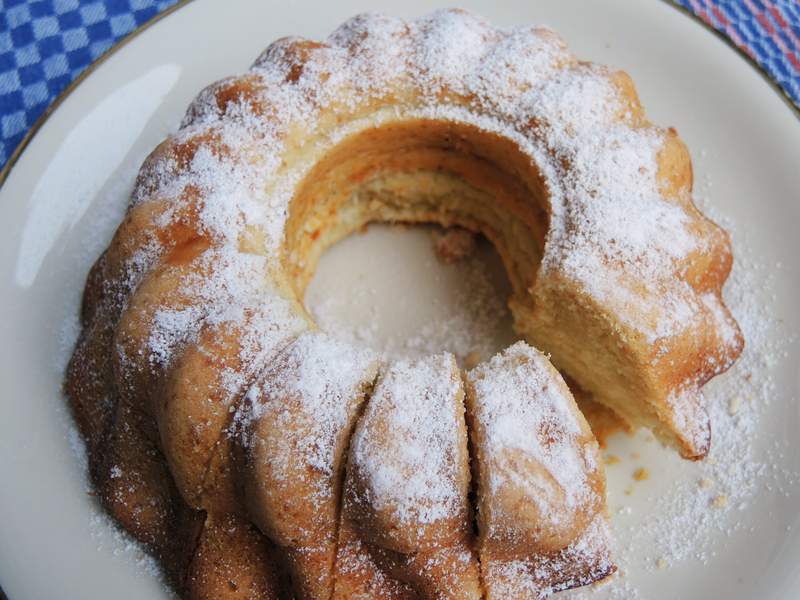 Schmackhafter Rührkuchen