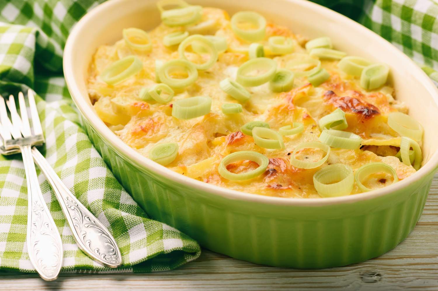 Kartoffel-Lauch-Gratin Bild