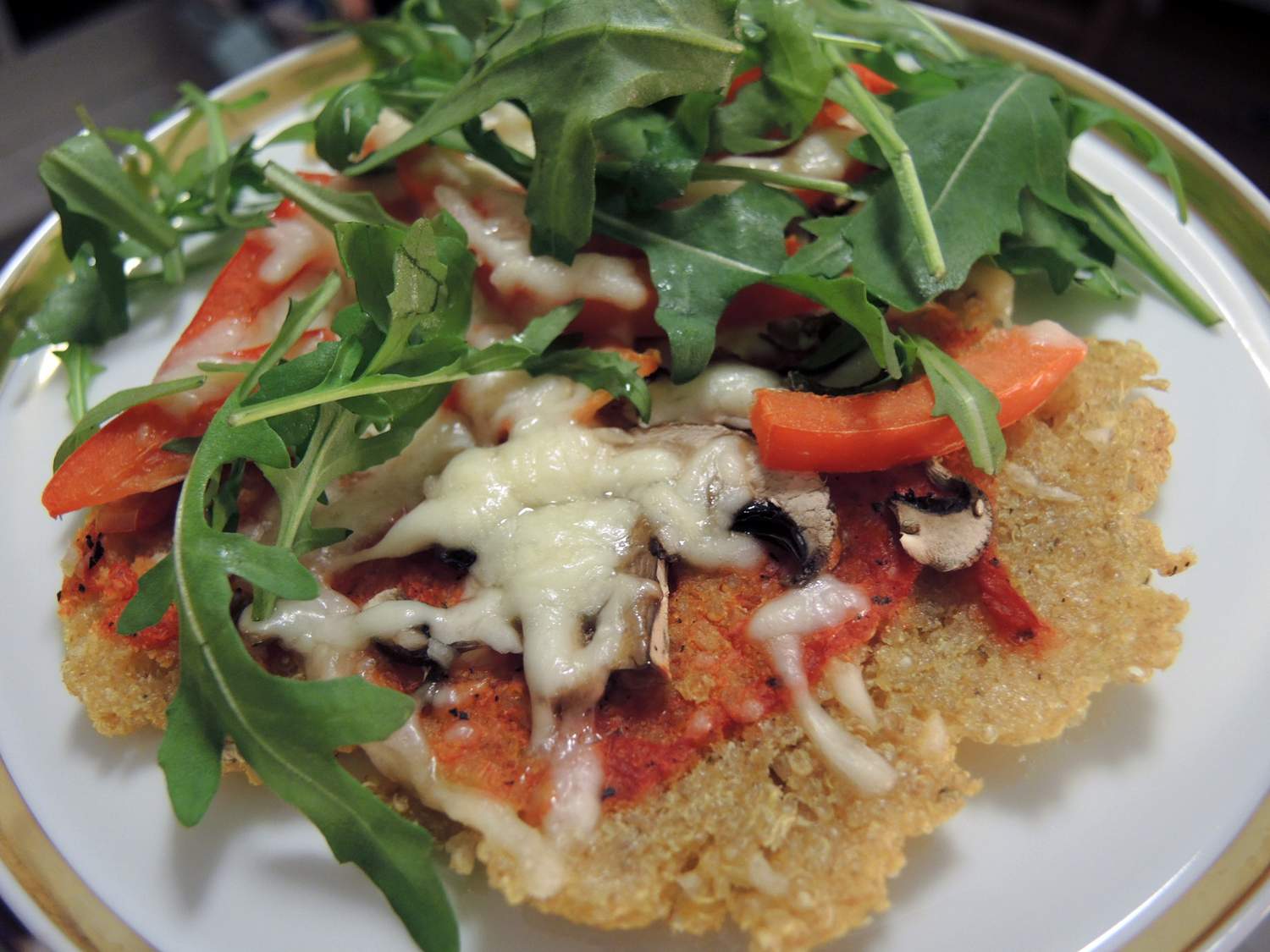 Quinoa-Pizza glutenfrei Bild