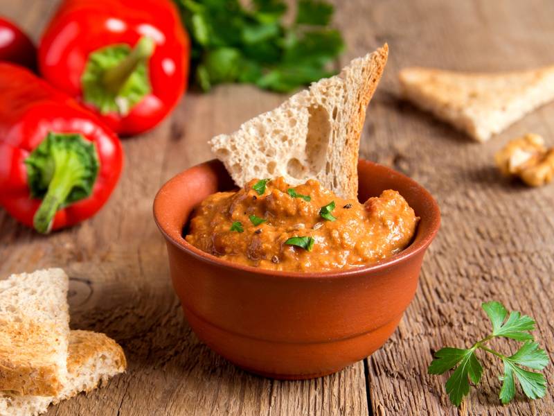 Paprika-Walnuss Aufstrich