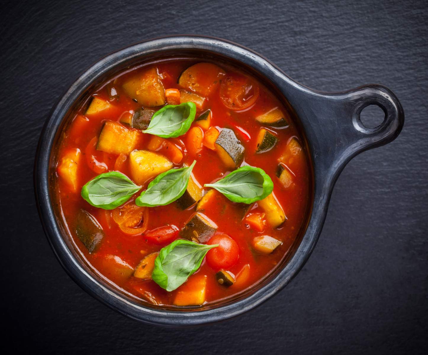 Minestrone Suppe Bild