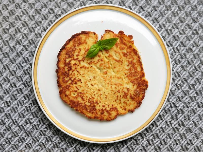 Kokosmehl-Pfannkuchen
