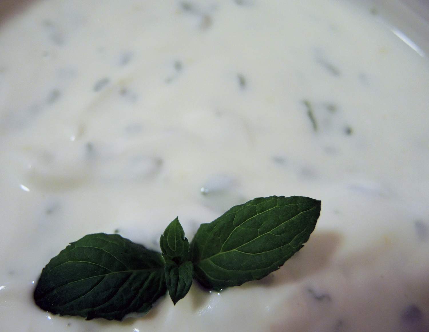 Minzjoghurt-Soße  Bild