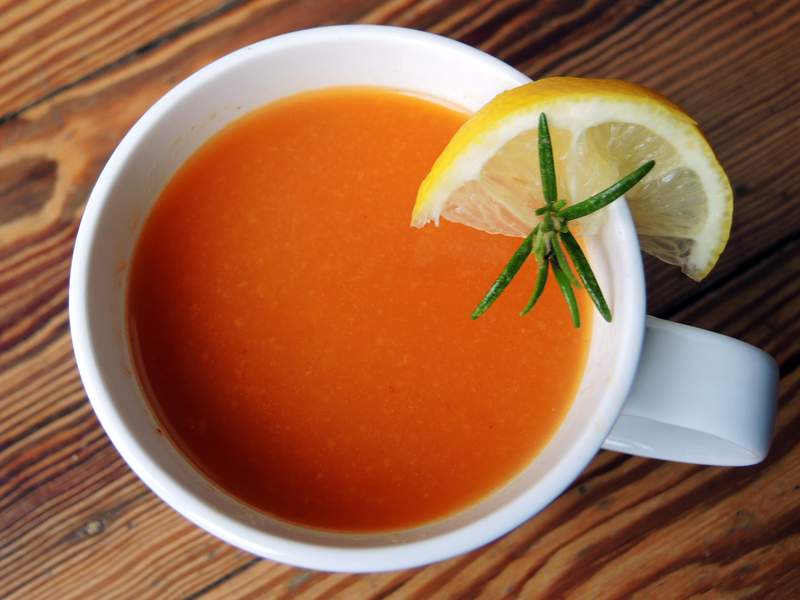 Tomatenbrühe zum Heilfasten