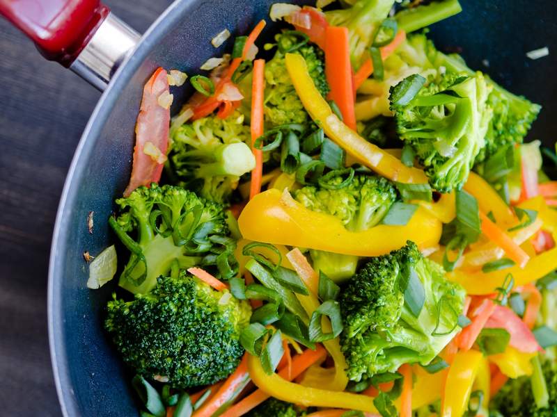 Wok-Gemüsepfanne