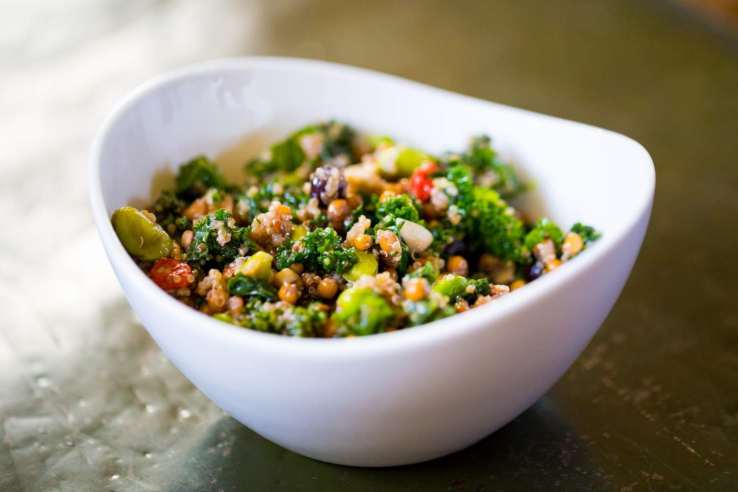 Quinoa-Salat mit Linsen Bild