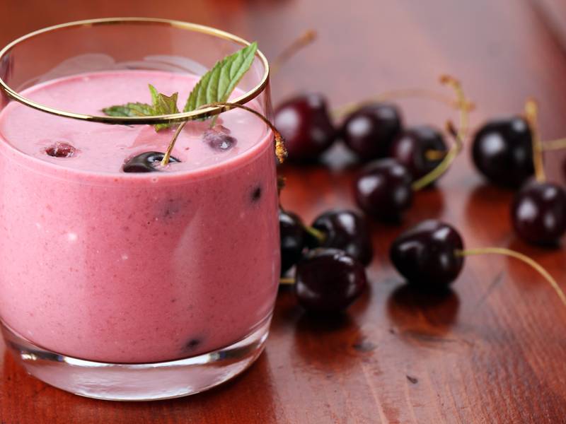 Kirsch-Bananen-Smoothie