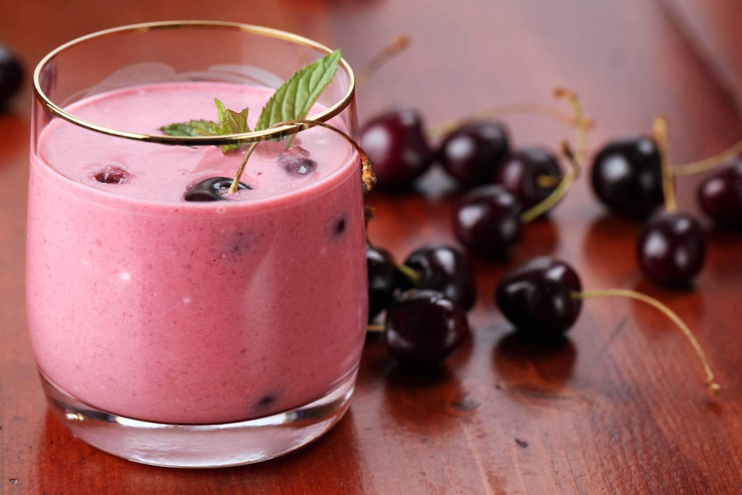 Kirsch-Bananen-Smoothie Bild