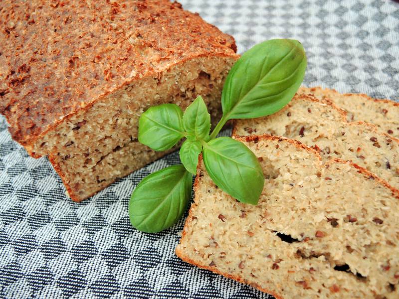 Haferkleie-Brot ohne Hefe