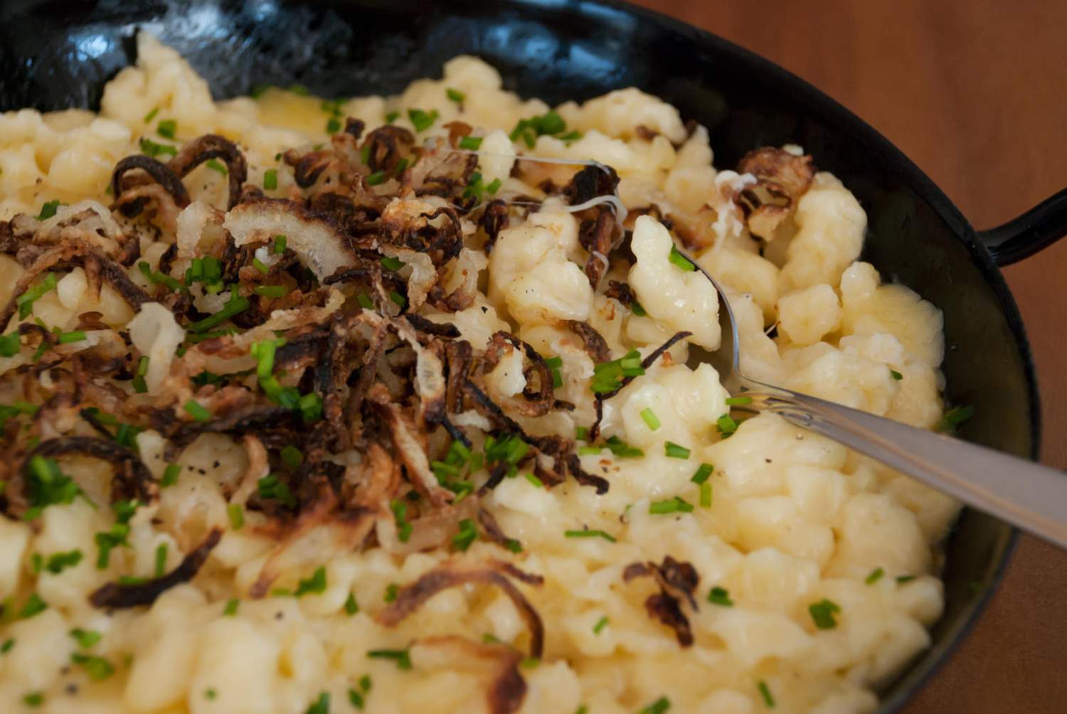 Glutenfreier Spätzle-Auflauf Bild