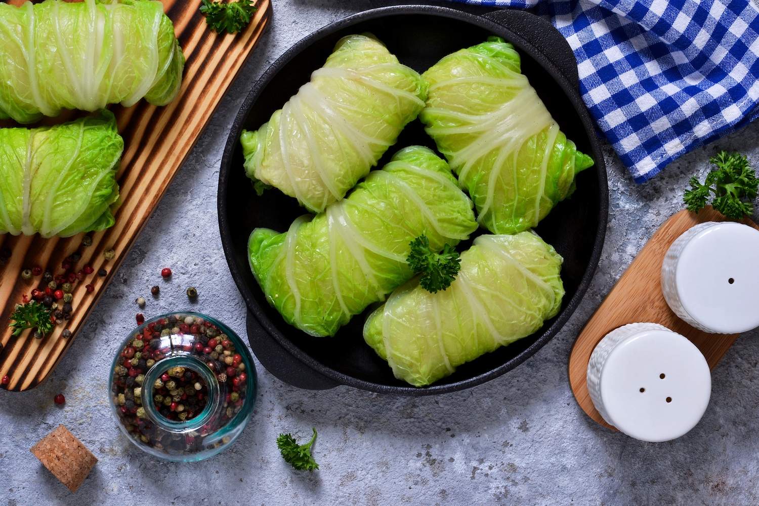 Vegane Wirsingrouladen Bild