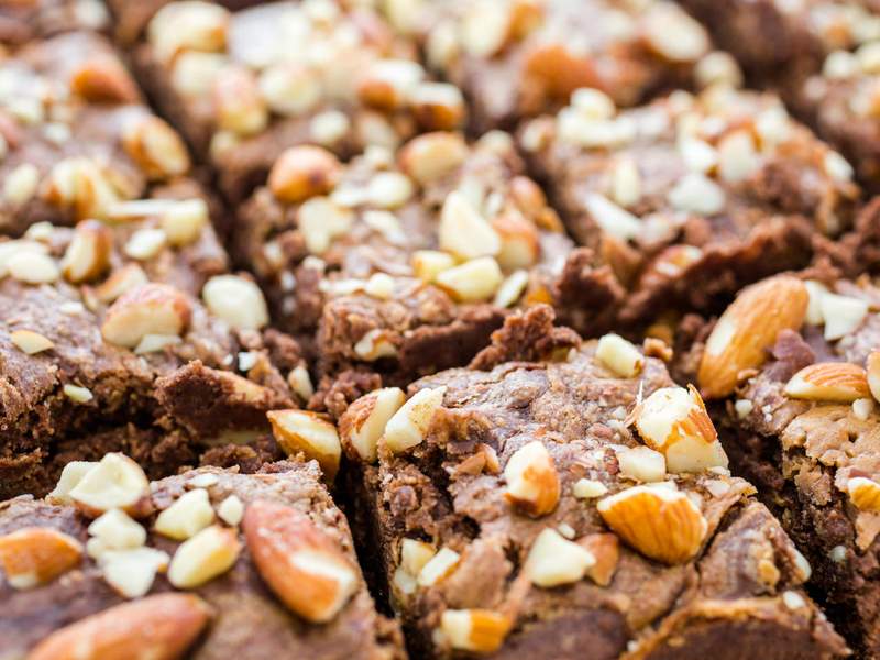 Proteinriegel mit Lupinenmehl