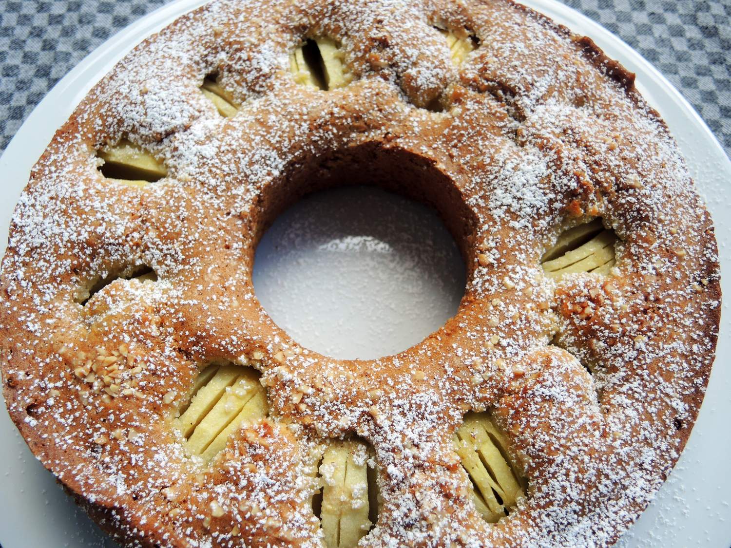 Schneller Apfelkuchen Bild