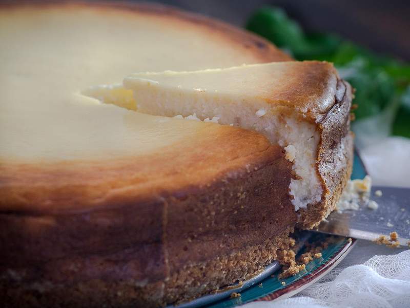 Käsekuchen ohne Puddingpulver