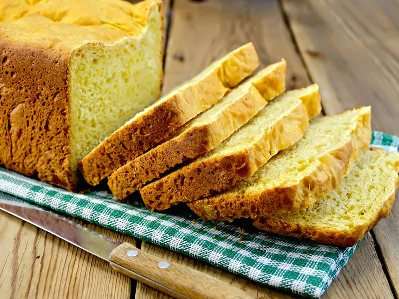 Mais-Buchweizenbrot