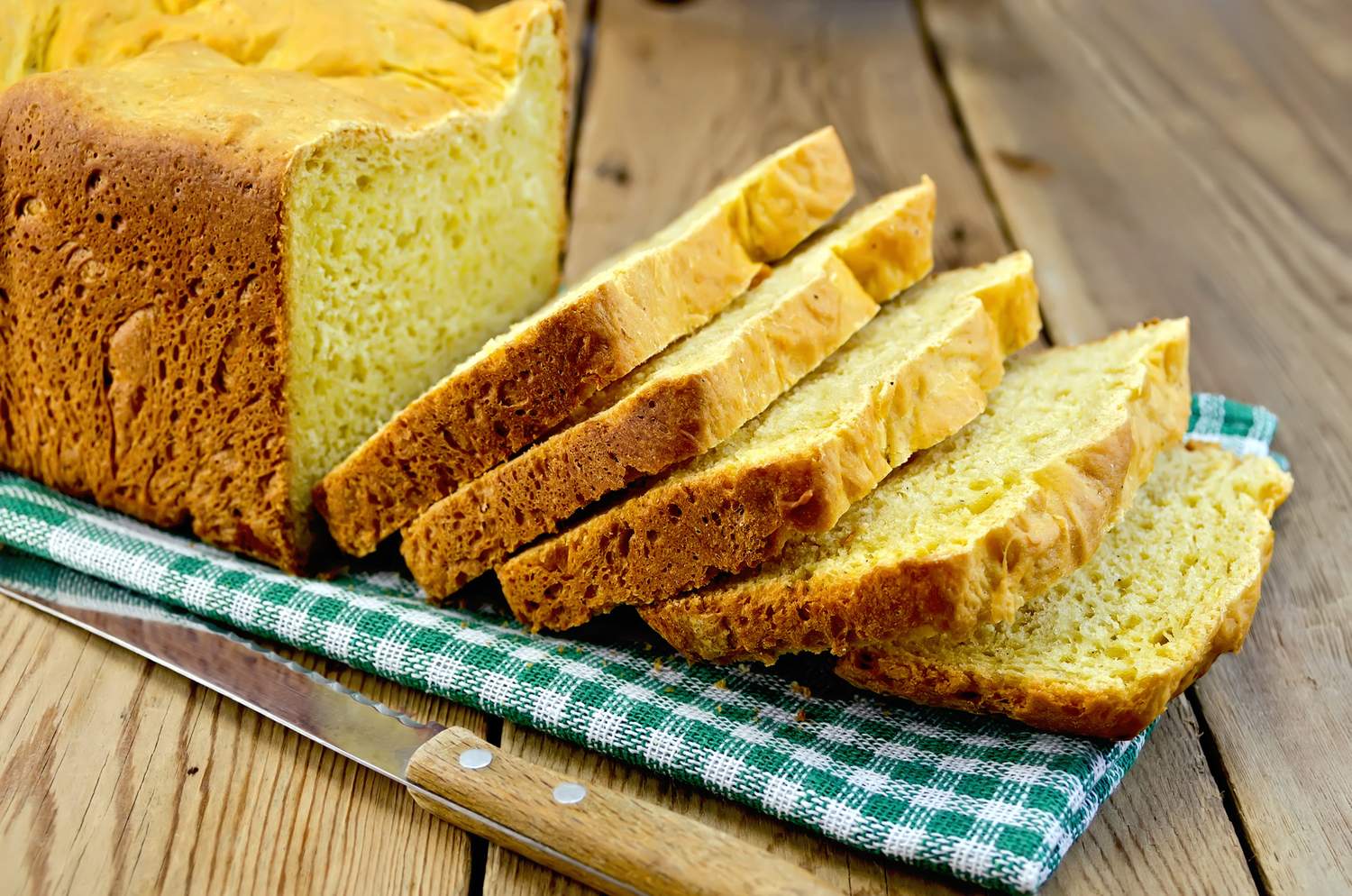 Mais-Buchweizenbrot Bild