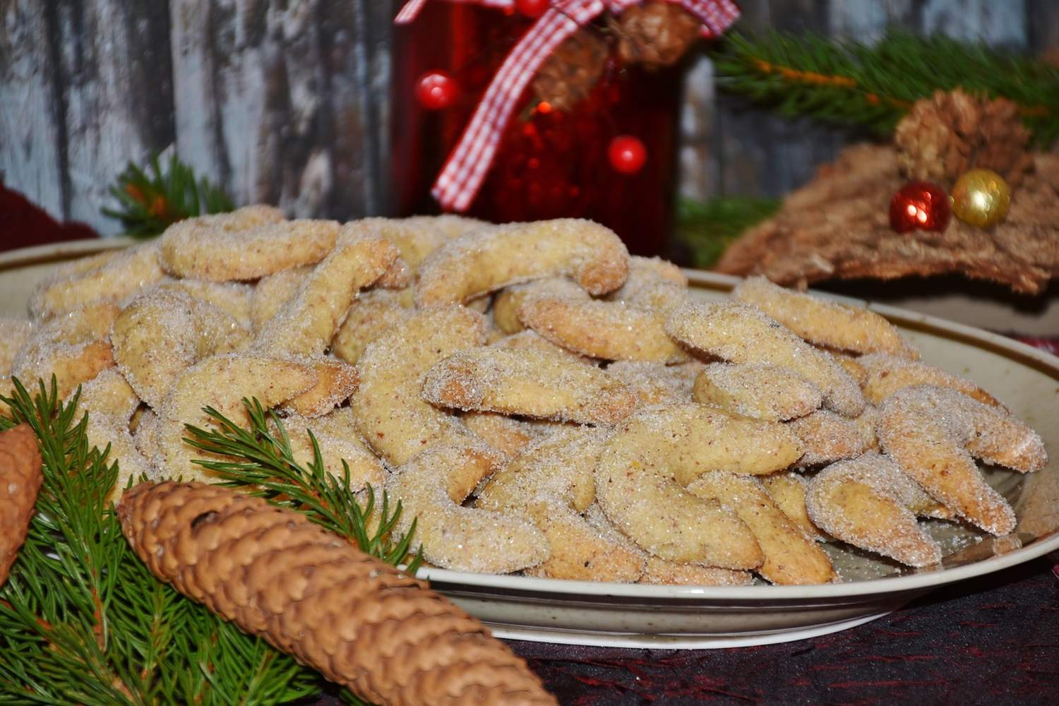 Glutenfreie Vanillekipferl Bild