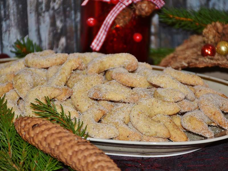 Glutenfreie Vanillekipferl