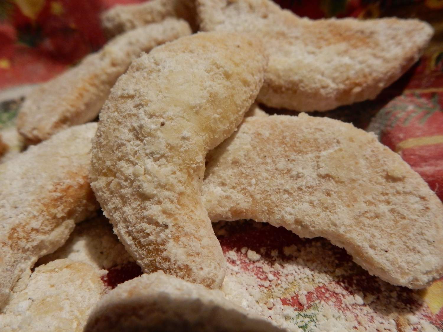 Vanillekipferl vegan und glutenfrei Bild