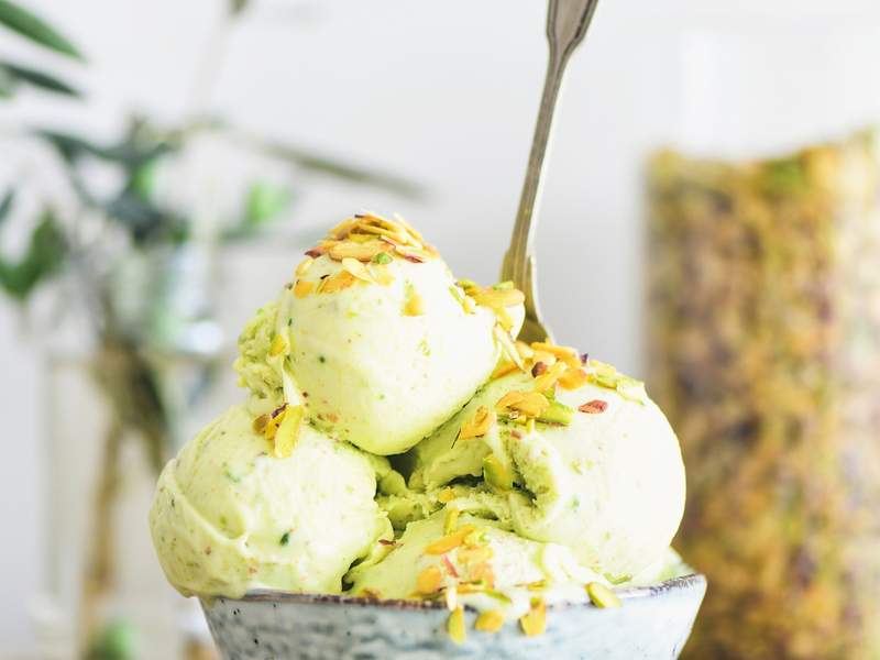 Avocado-Pistazien-Eis