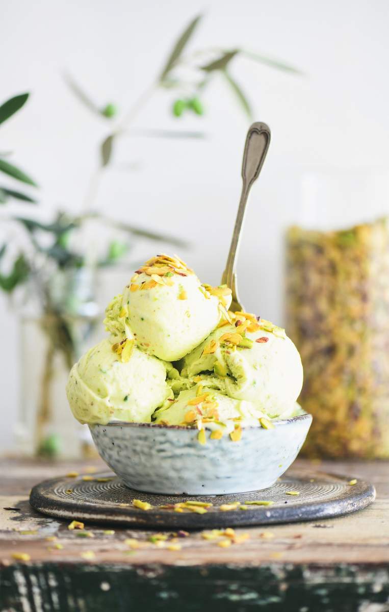 Avocado-Pistazien-Eis Bild