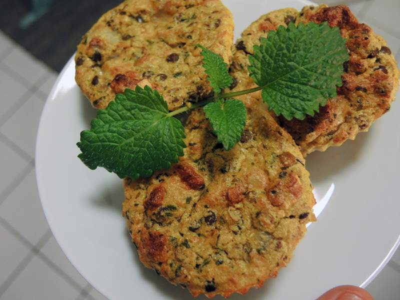 Low-Carb-Muffins herzhaft mit Linsen