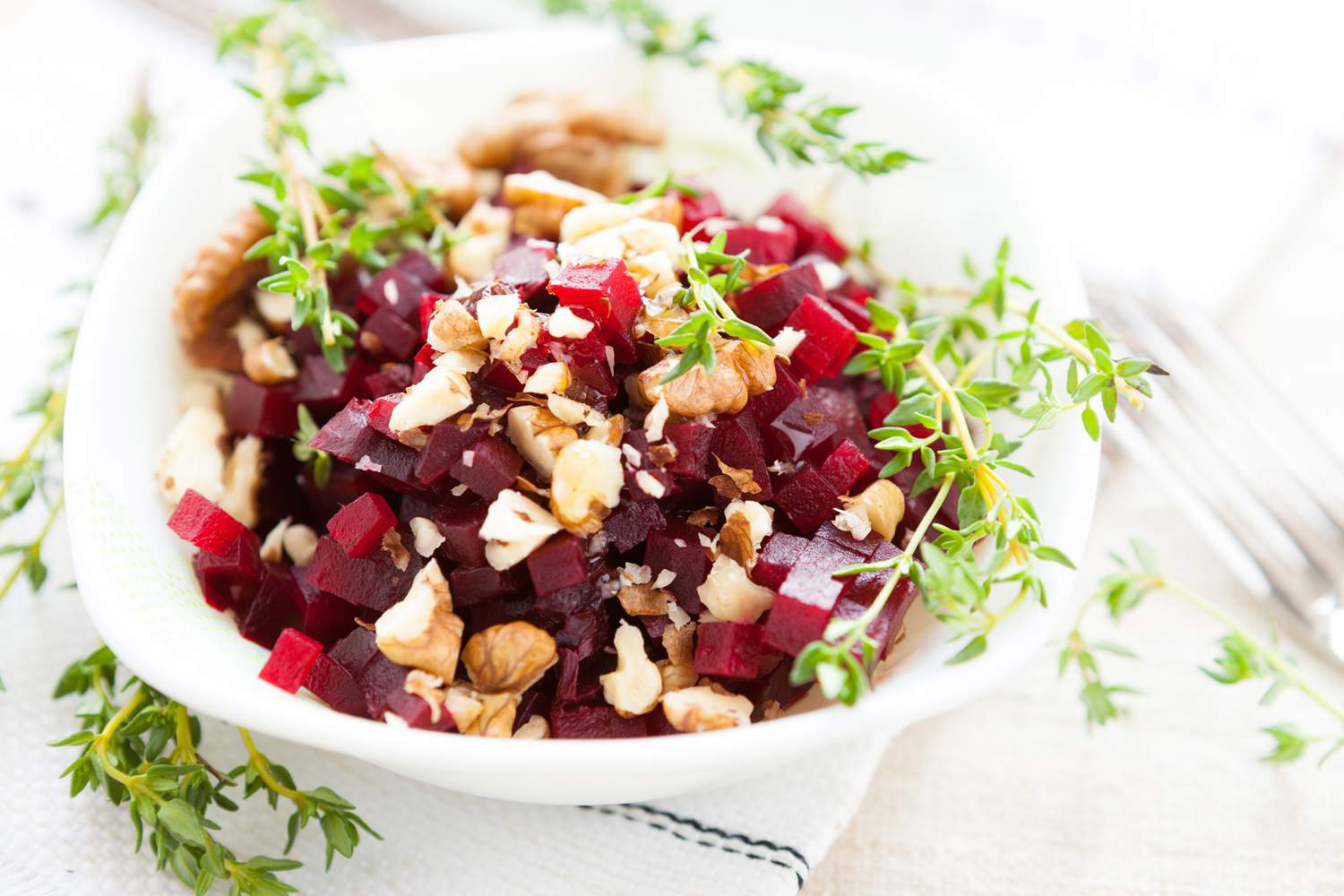 Rote Beete Salat mit Walnüssen Bild