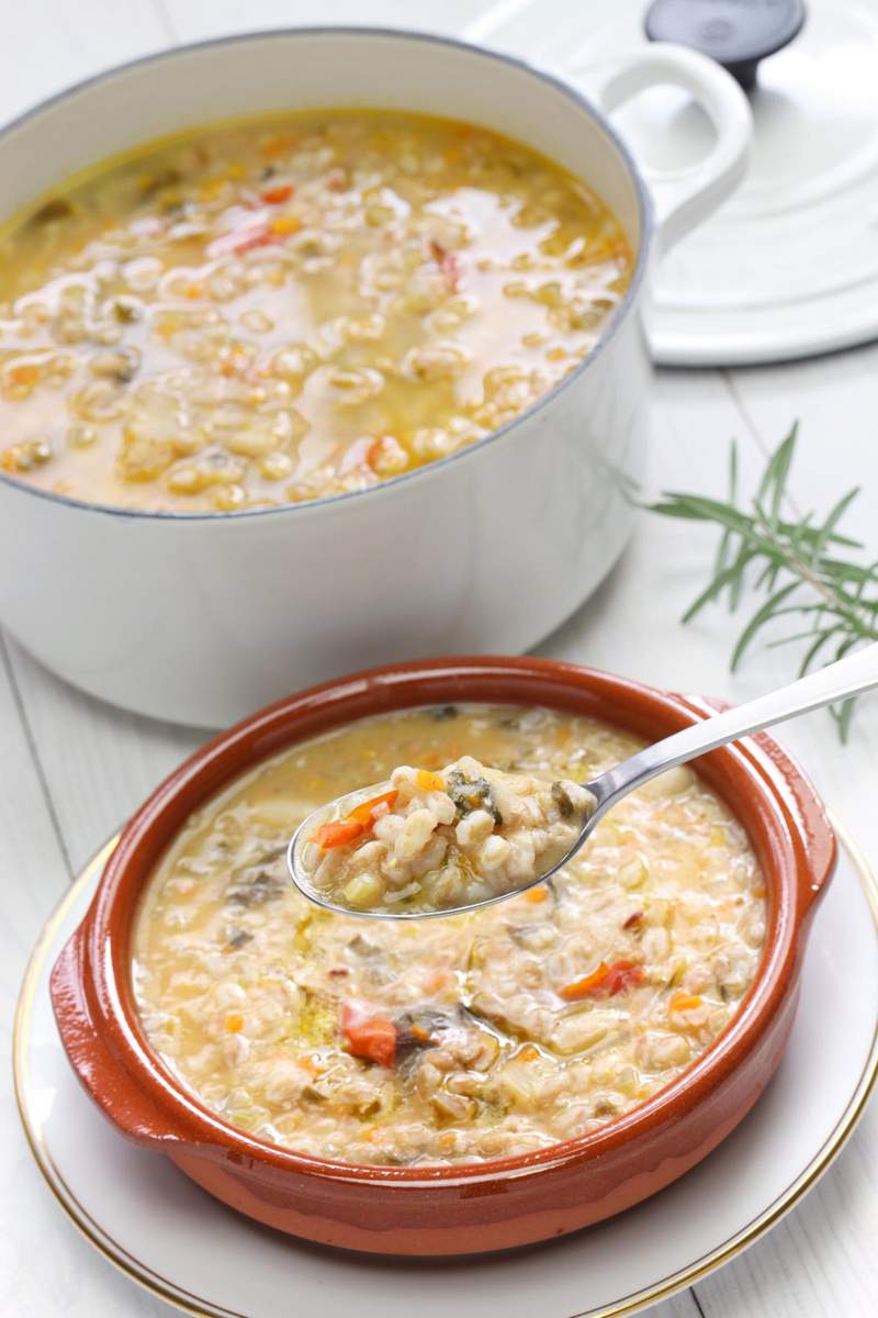 Graupensuppe Bild