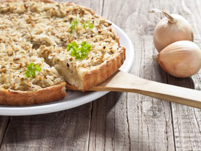 Glutenfreier Zwiebelkuchen