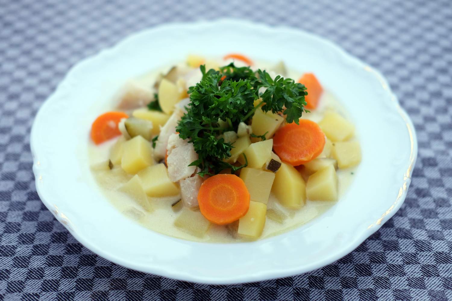 Schonkost Fischsuppe Bild