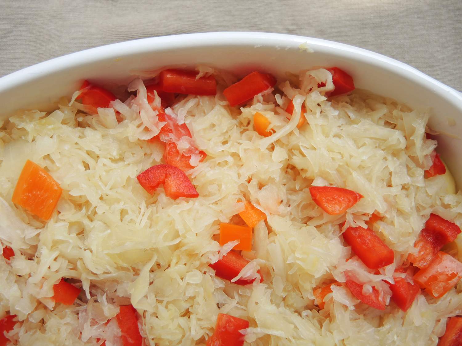 Sauerkraut-Auflauf mit Kartoffeln Bild
