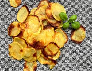 Chips mit Rapsöl