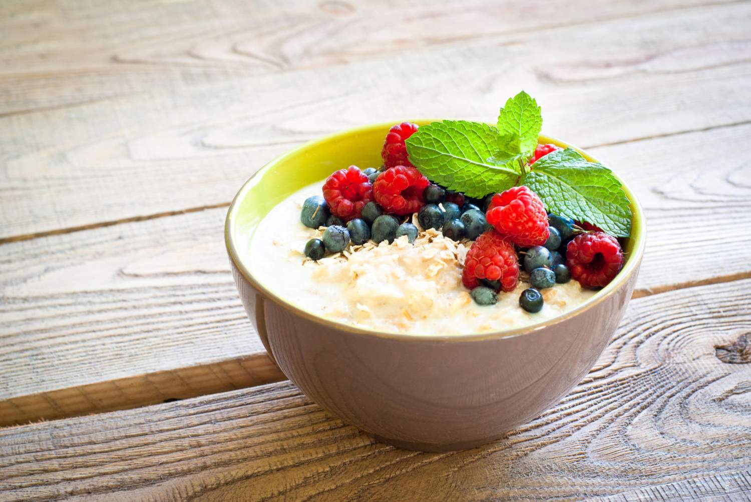 Buttermilch Müsli Bild