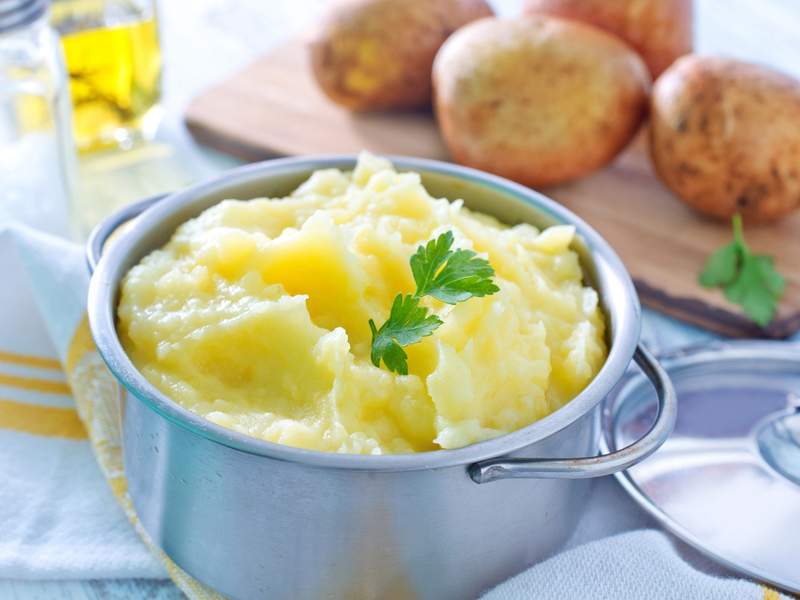 Kartoffelbrei ohne Milch