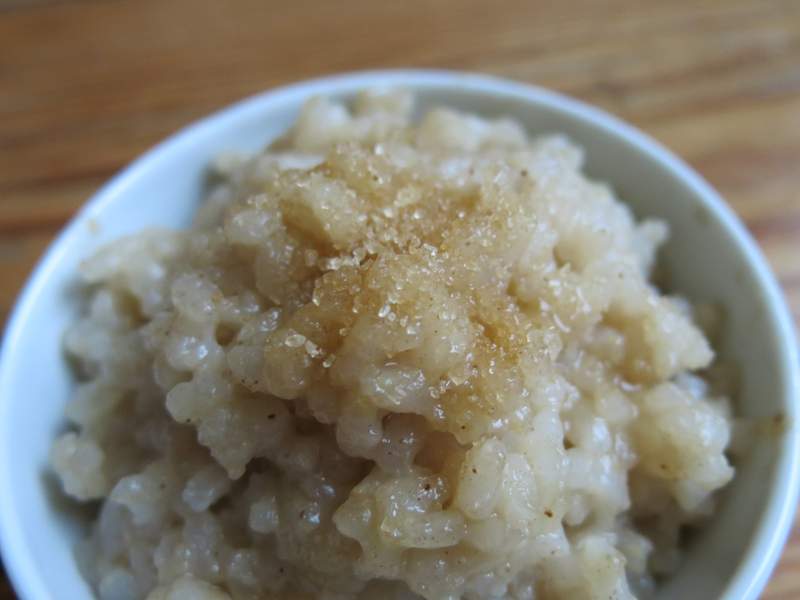 Veganer Milchreis mit Reismilch
