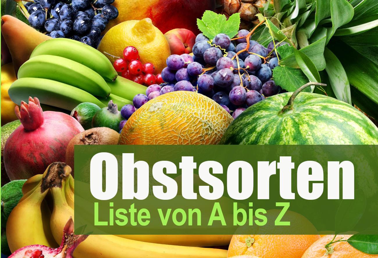 Obstsorten (Liste)